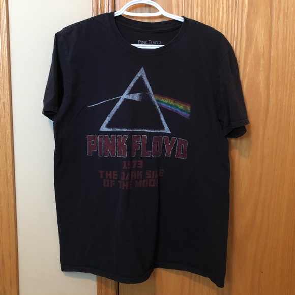Pink Floyd Other - Pink Floyd 1973 Dark Side of the Moon Black Vintage-Style Graphic T-Shirt